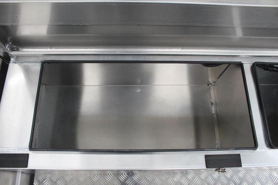 15 ft Aluminum V Hull Center Console Fishing Boat rear bench storage(001)