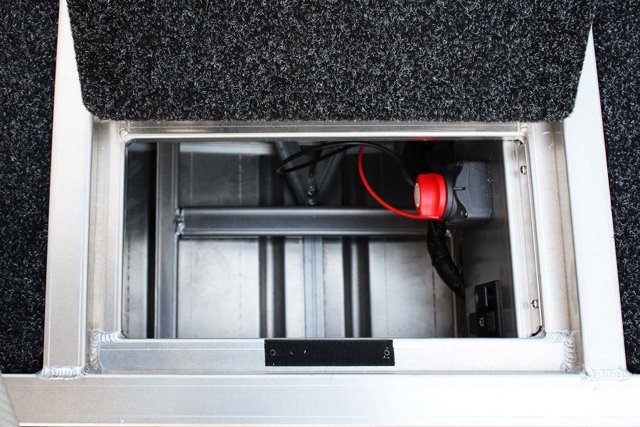 All Aluminum Fishing Boat Battery Box(001)