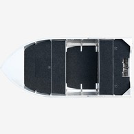 Ribarski brod s aluminijskim V trupom od 13 stopa