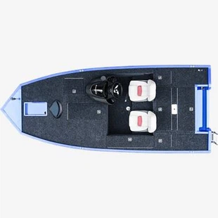 Aluminijski bas čamac od 14 stopa