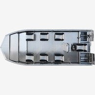 Brod s ravnim dnom od 17 stopa